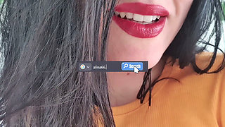 German Girl wants to sit on your face with her creamy pussy (POV)