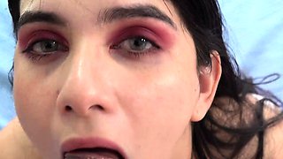 Teen Bubbly Girl Ass Fucked by step Brother and Swallows