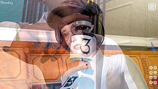 Interactive animated porn games with sexy cartoon visuals and hot schoolgirls