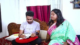 Desi Big Boobs Step Mom Gets Fucked by Step Son While Home Alone (Hindi Audio)