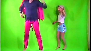Having some fun while shooting porn