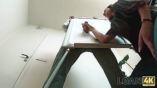 Quick and hot office fuck with a passionate gf Vanessa Alessia