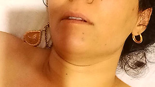 Moaning and orgasm by licking pussy