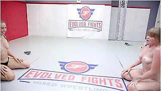 Bella Wilde Vs Madison Sky - Can Cute Madison Stave Off A Strapon Fucking?