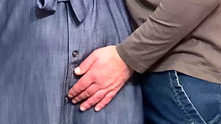 Perv Stepbrother Rubbing My Pussy in Subway