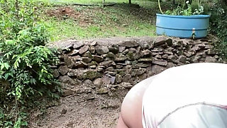 Peeing and Being Naked in the Woods