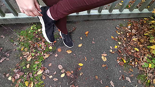 Happy Pussy and Titslapping in and Outdoor