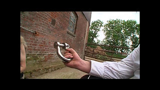 Humiliating bondage whipping fucking fingering