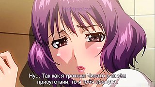 Cheating Wife with a Perv in the Men's Toilet(Hentai)