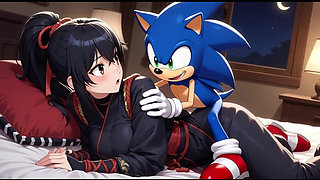 Night Encounter with Masked Warriors