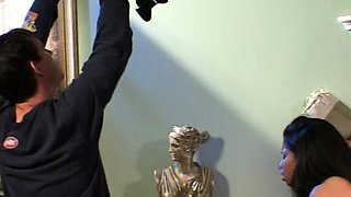 Amateur striptease and Solo masturbation