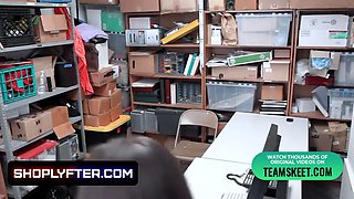 Shoplyfter - two teenager bffs tried to steal but got detained and punished by the lp officer
