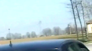 Amateur Slut MILF Sucks Young Bull's Cock with Husband's Huge Cock Inside Her Ass Cumming on Asshole