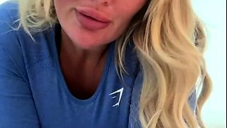 Two big tit blonde babes fucking a big