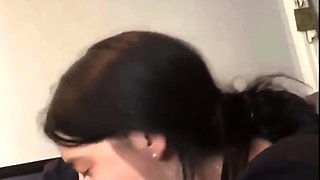 Interracial blowjob fuck jerk and facial at gloryhole