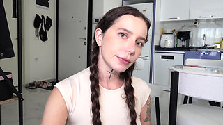 Daddy, I Got a Bad Grade... Don't Tell Mom and I'll Let You Fuck Me in My Virgin Ass and Cum in My Mouth!