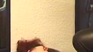 Blindfolded Redhead MILF Bound for Crop Play