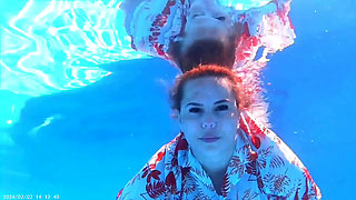Long Breath Holding Underwater