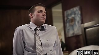Big boobs shy MILF realtor fucks client
