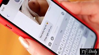 Send Me Your Thirst Trap Pics" Lady Gang Teases Sam Into Massive Titty Fuck