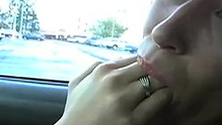 Naughty Teen Flashing her Butt on the Street and Playing