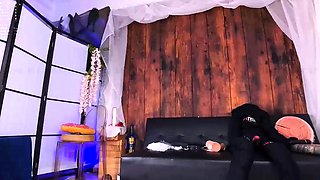 Close up teen masturbation
