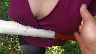 In the Cornfield the Tits Beaten