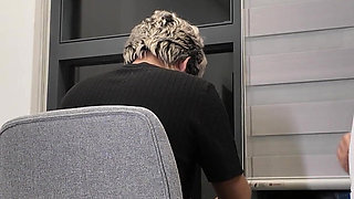 Horny Asian Teacher with a Big Ass Gets Cum on Her Pantyhose Miuzxc