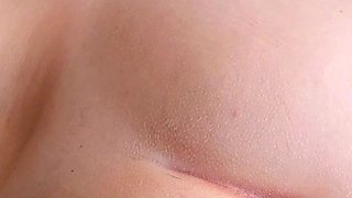 Blonde teen ass slapped and ass fucked