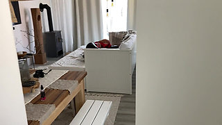 latex bondage high heels hogtied