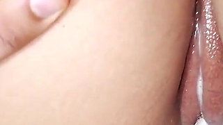 POV - Virgin and Creamy Real Pussy!