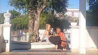 Selena's Outdoor Yoga and Sex