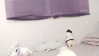DEERWatch Busty   in kitty outfit masturbates -   Deer