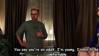 One Bedroom With Step Mom Turns Into Hard Fuck Night