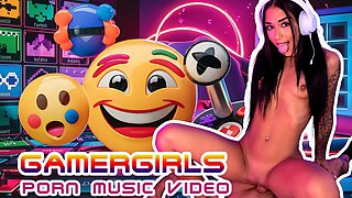 PMV Gamer Girls - Play'n'fuck (Vr Music Video By Fap VR)