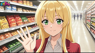 Supermarket Girl Falls in Love with Her Boss Anime Romance