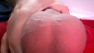 Big Sexy Balls for the Ladies, While Sex Machine Pounds a
