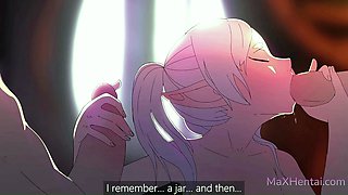 Frieren Falls Under the Control of a Mystic Friend (Hentai)