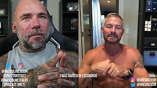 Greg Dixxon and Jason Collins Barenaked in Public