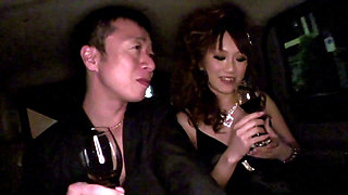 Horny Bride in Wedding Dress Gets Gangbanged Hard