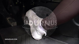 Mistress Jenna Exercises Power Over His Car