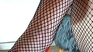 Mis a Displays Her Sexy Legs in an Panty Hose Show 2