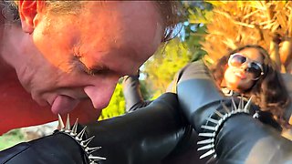 TANGENTOD Boot Domination Smoke Break