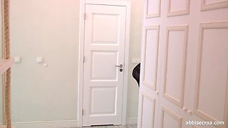 Abbi Mucca - horny mom wife with monster tits at home solo