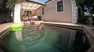 Rosie And Pams Sexy Pool Party - Twisted Nymphs