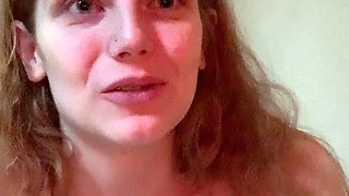 Big boob brunette masturbates on webcam