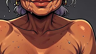Sexy Big Tit Gran Art