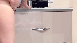 Flexible Blonde in Leopard Fucks Hard in All Positions and Gets Creampie