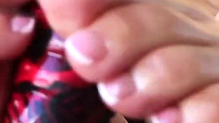 Footjob Fantasy on My Dildo