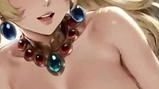 202. Princess Peach Dance, Ai Animation